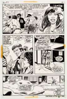 George Tuska and Billy Graham Hero for Hire #7 Story Page 9 Original Art (Marvel, 1973). Luke Cage and Claire Temple - | Heritage