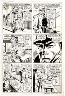 John Buscema and Tom Palmer Avengers #79 Story Page 9 Original Art (Marvel, 1965).... | Heritage