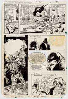 Al Milgrom and Jim Mooney The Spectacular Spider-Man #95 Story Page 4 Original Art (Marvel Comics, 1984). ... | Heritage