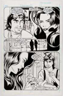  - Juan Carlos Pineda and Eman R Torre Vamperotica "Sleight of Hand Story Page Original Art (Brainstorm, c.2000s)....