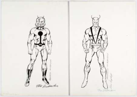  - Vince Argondezzi and Joe Rubinstein - Henry Pym (Ant-Man through Yellowjacket) Original Art Group of 3 (Marvel, 1985).... (Total: 3 Original Art)