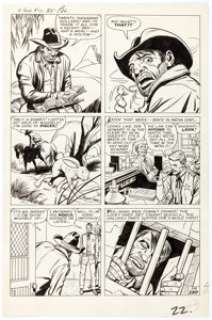 Jack Kirby and Dick Ayers Two-Gun Kid #55 Story Page 5 Original Art (Marvel Comics, 1961).... | Heritage