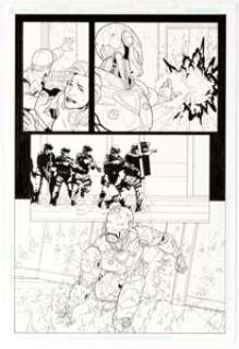  - Tony Harris and Tom Feister Iron Man V3#86 Story Page 15 Original Art (Marvel, 2004)....
