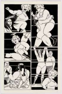 Jaime Hernandez Whoa, Nellie #1 Story Page 6 Vicki Glori Original Art (Fantagraphics, 1996).... | Heritage