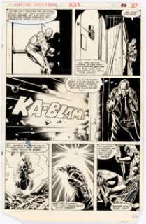 Rick Leonardi and Dave Simons Amazing Spider-Man #228 Page 20 Original Art (Marvel Comics, 1982).... | Heritage