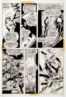 George Tuska and Billy Graham Luke Cage, Hero for Hire #8 Story Page 21 Original Art (Marvel Comics, 1973). ... | Heritage