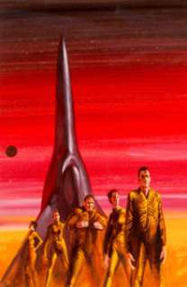  - John Schoenherr Five-Odd Paperback Novel Cover Painting Original Art (Pyramid Books, 1964)....