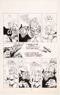 Phil Foglio and Tim Sale Myth Adventures #6 Story Page 25 Original Art (WaRP Graphics, 1985)....