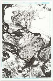 Marco Rudy Swamp Thing #12 Story Page 1 Original Art (DC, 2012)....