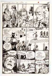 Angel Trinidad Jr. and Vic Catan G.I. Combat Original Art Story Pages Group of 3 (DC Comics, 1983-1984).... (Total: 3 Original Art)
