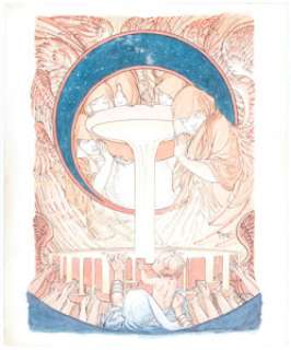 Michael Kaluta Balm in Gilead: Salves from the Souk of Imagination Cover Original Art (Goosetree Press and Mindwor... | Heritage