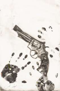 George Pratt Private Eye Action As You Like It Cover Painting Original Art (Crossroads, 1998)....