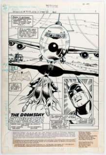 Ernie Chan (as Ernie Chua) and Frank McLaughlin Detective Comics #464 Splash Page 1 Original Art (DC Comics, - | Heritage