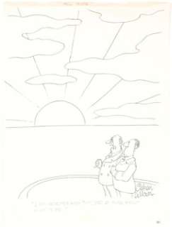 Gahan Wilson And Then We’ll Get Him Page 181 Original Art (Richard Marek Publ., 1978). "I can remember when - | Heritage