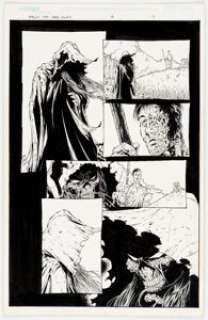 Nat Jones and Kevin Conrad Spawn: The Dark Ages #19 Story Page 7 Original Art (Image, 2013). A new hellspawn rises -