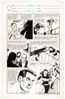 Dick Giordano Judomaster #96 Story Page 6 Sarge Steel Original Art (Charlton, 1967). Sarge Steel confront Jackson - | Heritage
