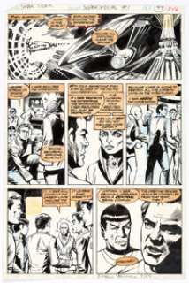 Dave Cockrum and Klaus Janson Marvel Super Special #15 Star Trek: The Movie Adaptation Story Page 44 Original Art - | Heritage