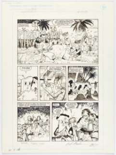 Arthur Adams | Gumby’s Summer Fun Special #1 Story Page 24 Original Art (Comico, 1987). | Heritage