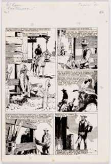 Arturo del Castillo - Skorpio #2 Story Page 7 Original Art (Ediciones Récord, 1974).