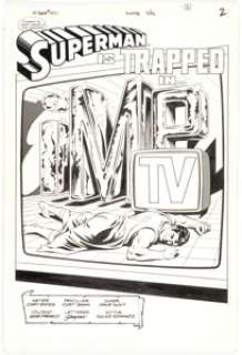 Curt Swan And Dave Hunt | Superman #421 Splash Story Page 2 Original Art (DC, 1986). | Heritage