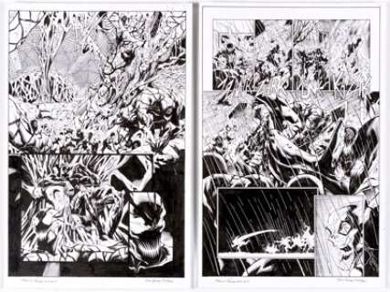 Ryan Stegman And J. P. Mayer | Absolute Carnage #2 Story Page Original Art Group of 2 (Marvel, 2019). | Heritage