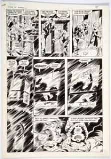 Gene Colan And Dave Hunt | Little Shop of Horrors #1 Story Page 35 Original Art (DC, 1987). | Heritage