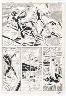 Frank Springer And Vince Colletta | Dazzler #28 Page 19 Original Art Panel Page (Marvel, 1983). | Heritage