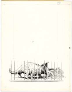 Louis Darling | The Enormous Egg Illustration Uncle Beazley Original Art (Little Brown, 1956). | Heritage