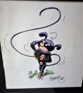 Batem (Collin, Luc) | Dessin original  - Marsupilami  - (1995) | Catawiki