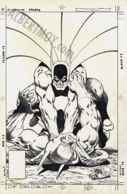 Jim Starlin - Batman Issue 402 Page Cover