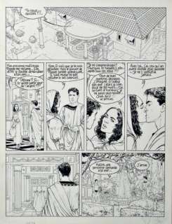 Delaby | Murena, tome II Planche originale n°10 Ã  l’encre de chine signée | Kahn et Associés