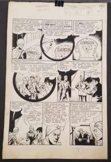 Howard Purcell. Golden Age Comic Page. | Weiss Auctions