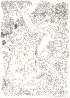 Charles Berberian - Une époque fantastique - illustration 053