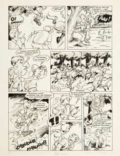 Szarlota Pawel (1947 - 2018) | Szarlota Pawel (1947 - 2018) | "Smocze Jajo", z serii Jonka, Jonek i Kleks, plansza nr 19, 1986 | Desa Unicum