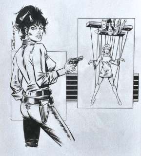 Romero, Enrique Badia | Original cover  - Modesty (Miranda) Blaise  - (1992) | Catawiki