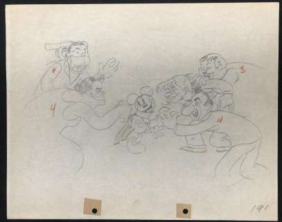 1933 Mickey Mouse Original Production Drawing | Weiss Auctions