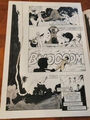 MIKE HOFFMAN original published art, TIGRESS #1 pg #21, Budd Root of Cavewoman | eBay US