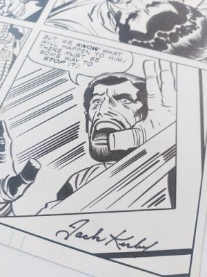 Jack Kirby Black Panther Serie 1 Ausgabe 12 Seite 5 original Zeichnung signiert | eBay Europe