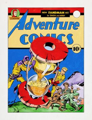 Joe Simon | JOE SIMON ADVENTURE COMICS #81 COVER | Tri-State Original Art