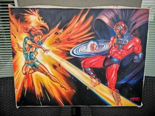 comic book artwork original painting signed by artist | eBay US