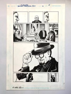 Matt Wagner Batman And The Monster Men 3 Pg 5 Original Art | eBay US (Buy It Now)
