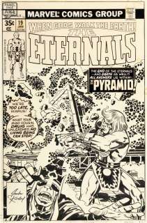 Jack Kirby - Eternals 19 Cover