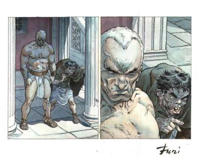 Mise en couleur alternative pour MURENA, par Lorenzo PIERI