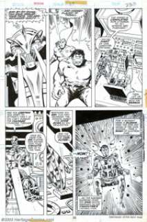 Sal Buscema and Vince Colletta - Original Art for The Defenders #27 (Marvel, 1975). The title page credits Sal - | Heritage