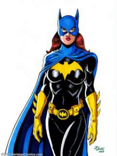 JE Smith - Original Batgirl Illustration (2003). Sexy image of Gotham’s Cutest Crimefighter, by Complex City - | Heritage
