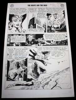 Joe Kubert - The Brave & the Bold #43 P.14 - Hawkgirl & Hawkman - 1962
