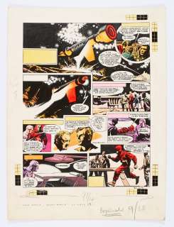 Boy’s World/Brett Million and the Ghost World original artwork (1963) drawn, painted and signed by | Comic Book Auctions ltd