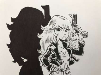 De Lazare, Dragan | Dessin original  - Rubine  - (2017) | Catawiki