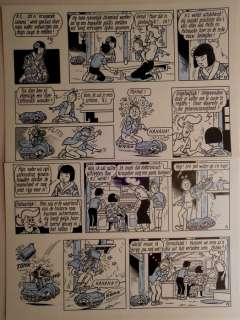 Geerts, Paul | Originele pagina (p.18)  - Suske en Wiske  - Het dreigende dinges  - (1985) | Catawiki