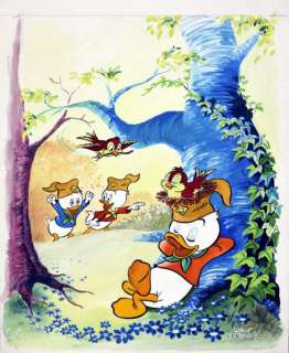 DISNEY (Studios) - Lot 48 - Le journal de Mickey 1396. Les Castors Juniors. Encre...